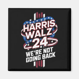 Harris Waltz 2024 Verkiezing Kamala Harris Tim Wal Magneet