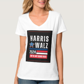 Harris Waltz 2024 Verkiezingen Kamala Harris T-shirt