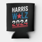 Harris Waltz 2024 Verkiezingen Kamala Harris Tim W Blikjeskoeler (Voorkant)