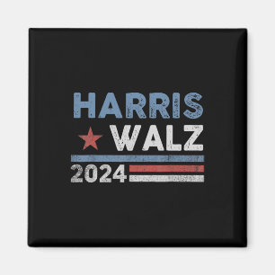 Harris Waltz 2024 Verkiezingen Kamala Harris Tim W Magneet
