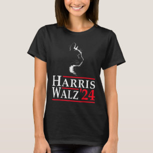 Harris Waltz 2024 Verkiezingen Kamala Harris Tim W T-shirt