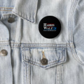 Harris Waltz 2024 Vice-President Kamala Harris Tim Ronde Button 5,7 Cm (In situ)