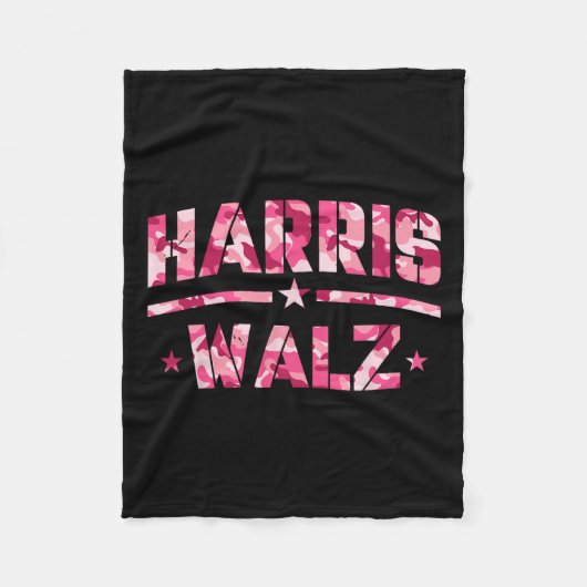 Harris Waltz camouflage voor Harris Vetera Fleece Deken (Voorkant)