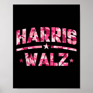 Harris Waltz camouflage voor Harris Vetera Poster
