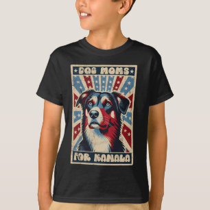  Harris Waltz Dog Moms voor Kamala America F T-shirt