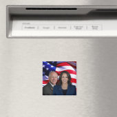Harris Waltz Foto 2024 - Kamala Harris Tim Waltz Magneet (Insitu (Vaatwasser))