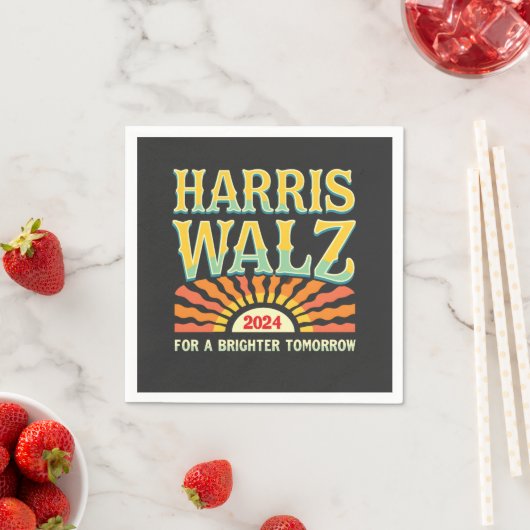 Harris Waltz voor A Brighter Tomorrow Kamala Harri Servet (Insitu)