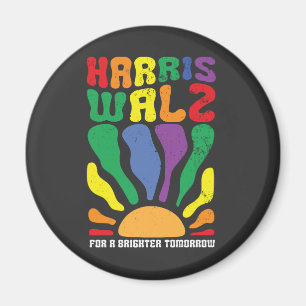 Harris Waltz voor een betere morgen Kamala LGBT Magneet