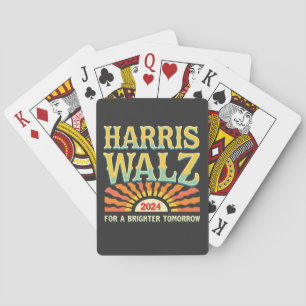 Harris Waltz voor een helderdere toekomst Kamala H Pokerkaarten