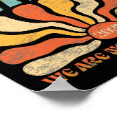 Harris Waltz We gaan niet terug naar Kamala Harris Poster (Hoek)