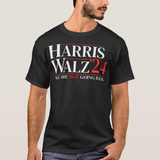 Harris Waltz We gaan niet terug T-shirt (Voorkant)