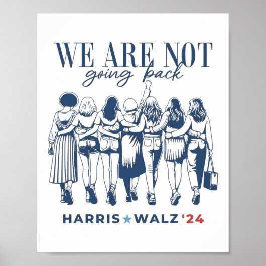 Harris Waltz: We gaan nooit meer live terug Poster (Voorkant)