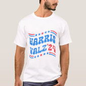 Harris Walz 2024 (14) T-shirt (Voorkant)