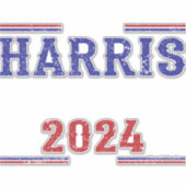 Harris Walz 2024 _7 Sticker (Voorkant)