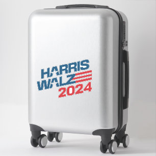 Harris Walz 2024 Aangepaste gesneden Vinyl Sticker