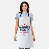 Harris Walz 2024 Actief Schort (Gedragen)