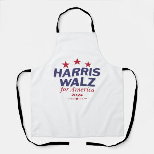 Harris Walz 2024 Actief Schort