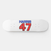 HARRIS-WALZ 2024 AMERIKAANSE VERKIEZINGEN DEMOCRAT PERSOONLIJK SKATEBOARD (Horizontaal)