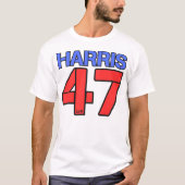 HARRIS-WALZ 2024 AMERIKAANSE VERKIEZINGEN DEMOCRAT T-SHIRT (Voorkant)
