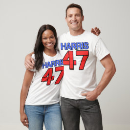 HARRIS-WALZ 2024 AMERIKAANSE VERKIEZINGEN DEMOCRAT T-SHIRT