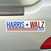 Harris Walz 2024 Bumpersticker (Op auto)
