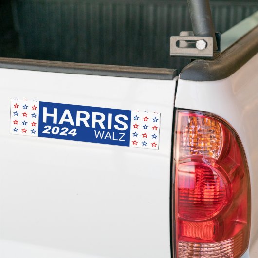 Harris Walz 2024 Bumpersticker (Op Truck)