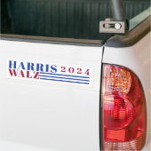 Harris Walz 2024 Bumpersticker (Op Truck)