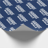 Harris Walz 2024 Cadeaupapier (Hoek)