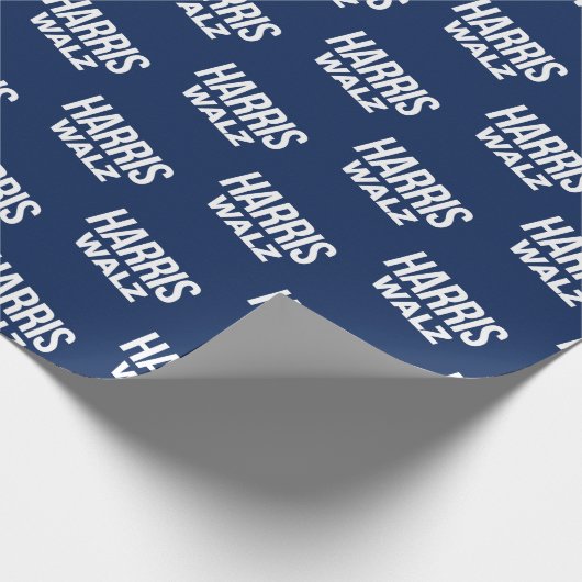 Harris Walz 2024 Cadeaupapier (Hoek)