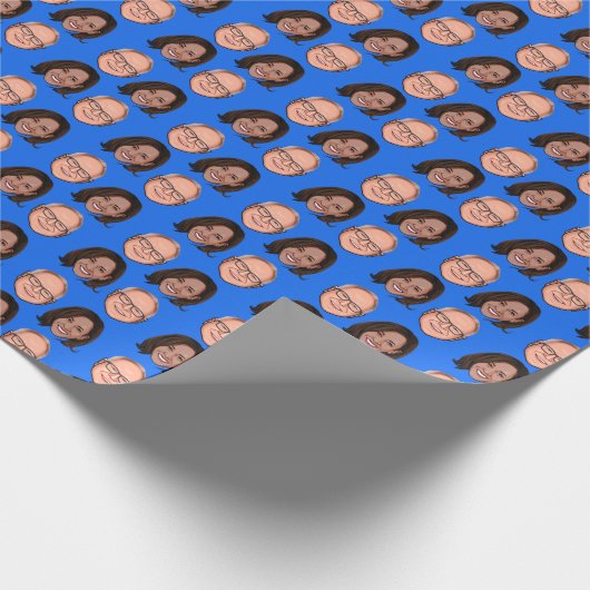 Harris Walz 2024 Cadeaupapier (Hoek)