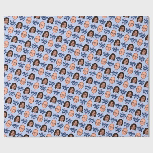 Harris Walz 2024 Cadeaupapier (Vlak)