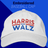 Harris Walz 2024 Campagne Kamala Harris & Tim Walz Geborduurde Pet