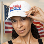 Harris Walz 2024 Campagne Kamala Harris & Tim Walz Geborduurde Pet