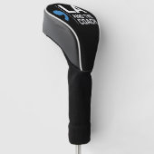 Harris Walz 2024 Comma La en de coach 2024 Golfheadcover (Schuin)