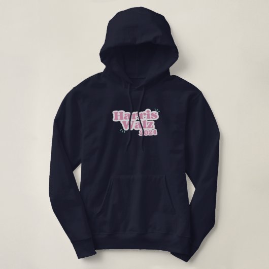 Harris Walz 2024 Dames Hoodie (Design voorkant)