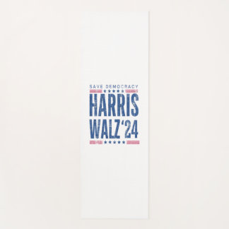 Harris Walz 2024 - De democratie redden Yogamat