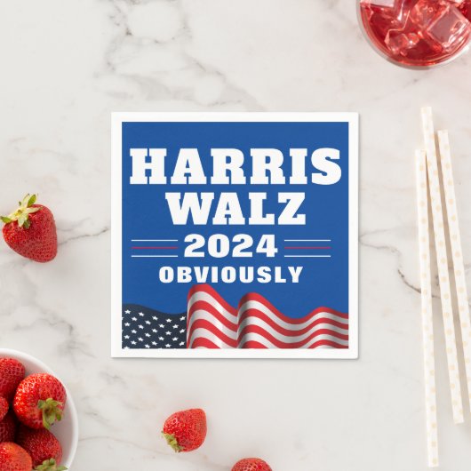 Harris Walz 2024 | Duidelijk Servet (Insitu)