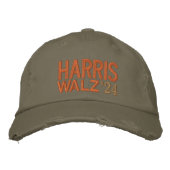 HARRIS WALZ 2024 GEBORDUURDE PET (Voorkant)