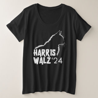 Harris Walz 2024 Grote Maat T-shirt