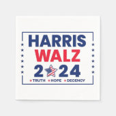 Harris Walz 2024 | Harris Walz Servet (Voorkant)