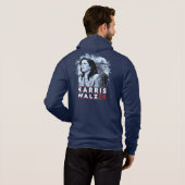 Harris Walz 2024 Hoodie (Achterkant volledig)