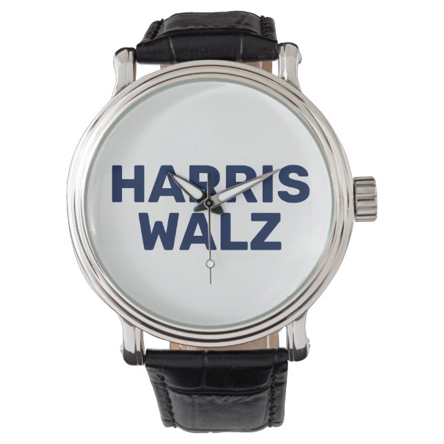 Harris Walz 2024 Horloge (Voorkant)