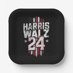 Harris Walz 2024 Kamala Harris 2024 Tim Walz 2024 Papieren Bordje