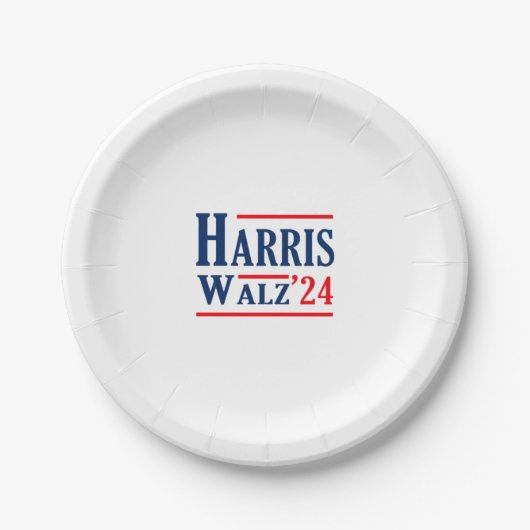 Harris Walz 2024 Kamala Harris President Tim Walz Papieren Bordje (Voorkant)