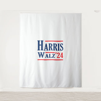 Harris Walz 2024 Kamala Harris President Tim Walz Wandkleed