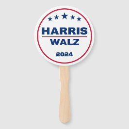 Harris Walz 2024 Kamala Harris Tim Walz verkiezing Handwaaier