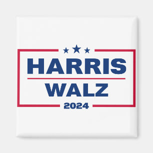 Harris Walz 2024 Kamala Harris Tim Walz verkiezing Magneet