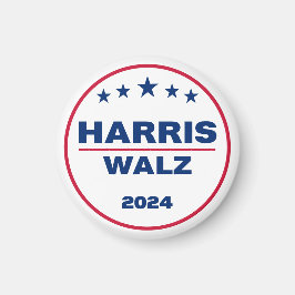 Harris Walz 2024 Kamala Harris Tim Walz verkiezing Magneet