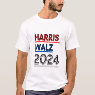 Harris Walz 2024 Kamala voor president T-shirts