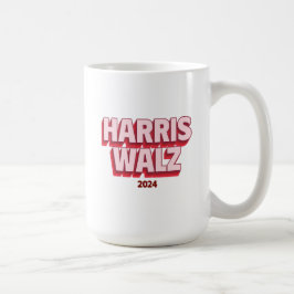Harris Walz 2024 Koffie Mok
